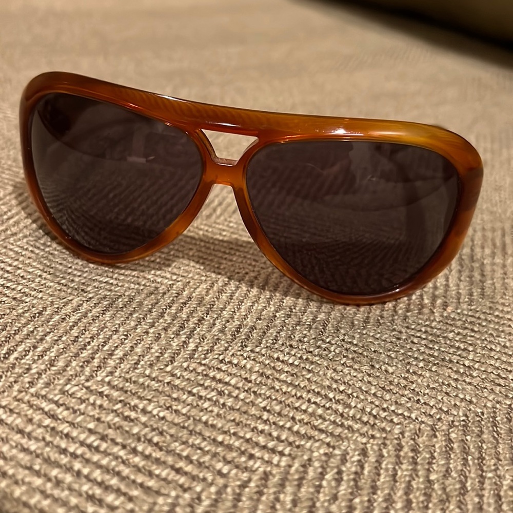 CHRISTIAN DIOR sunglasses 056BN - tortoise shell with gray lenses